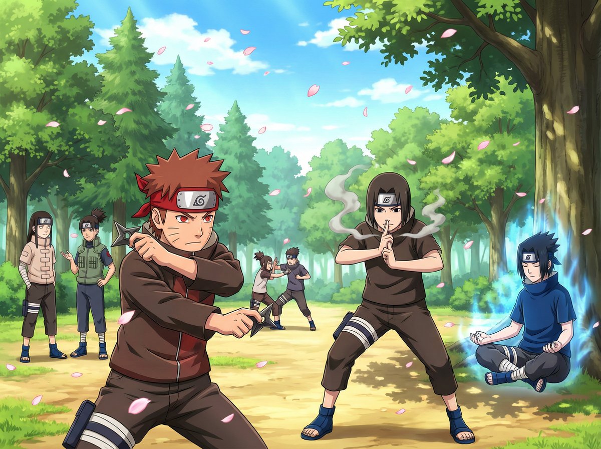 麻豆传媒木叶村训练场动漫